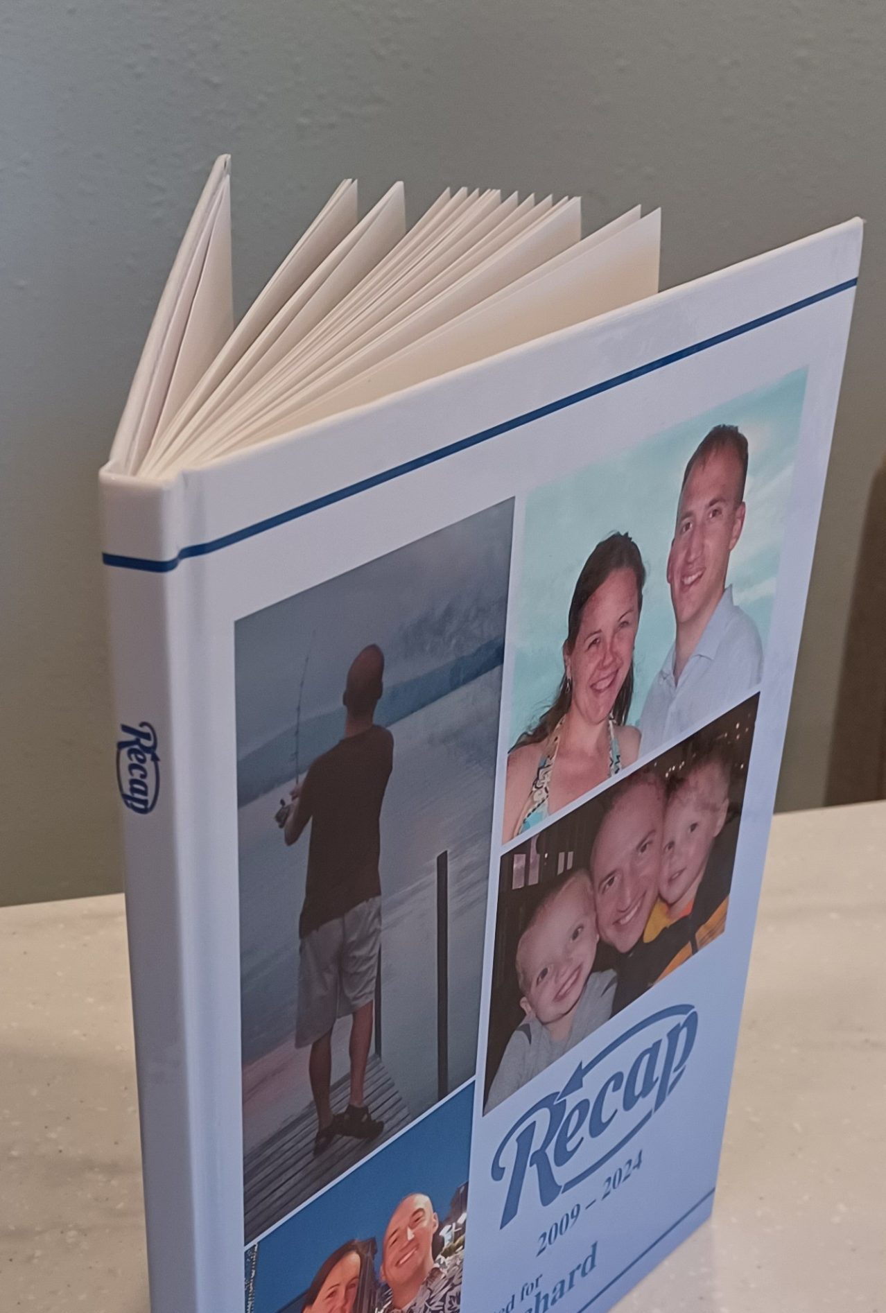 recap books Cover of social media memories keepsake book from Recap Books.